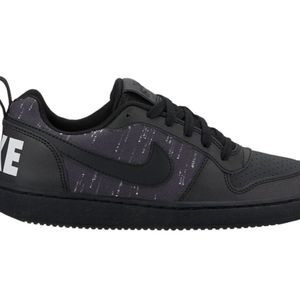 Nike Boy's Sneakers Size 7y Black Lace Up Casual Shoes Basketball Shoes